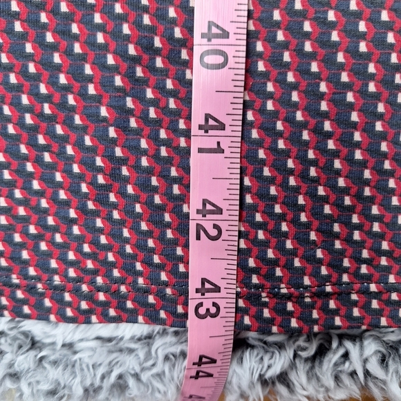 Pure Collection Sz 8/10 Crew-neck Long-Sleeve Tie-Front Lined Jersey Midi Dress - Picture 16 of 16